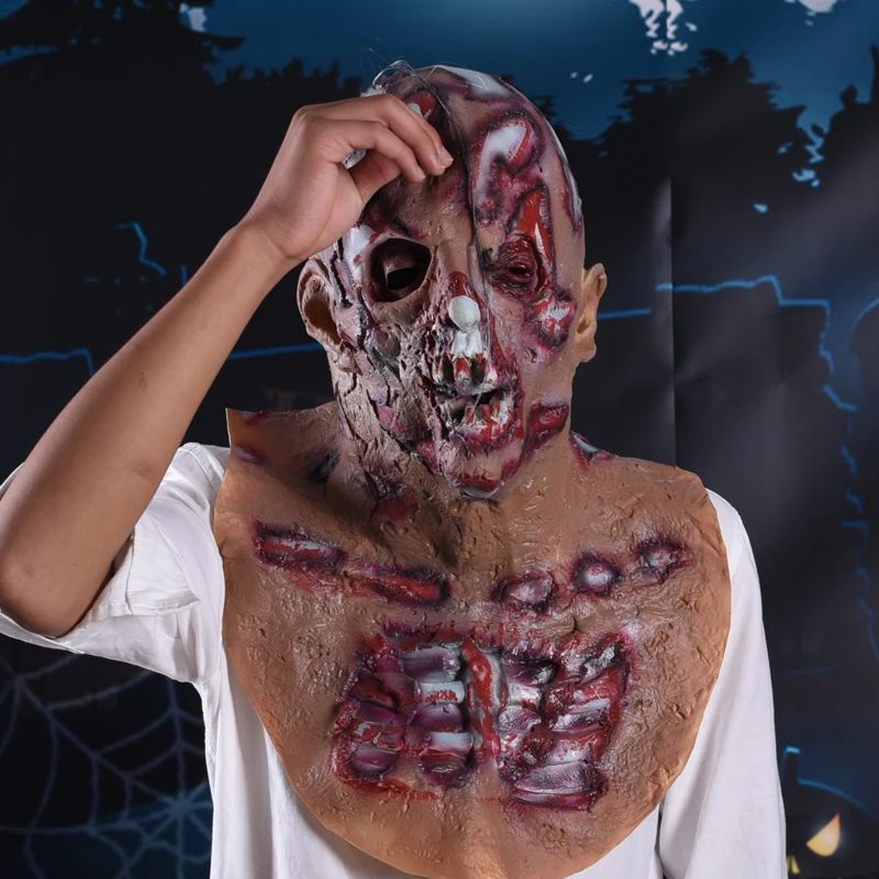 Halloween Mask Bloody Zombie Maks Festival Decorations Haunted House Cosplay Party Headgear Skull Horror Home Decor Supplies
Halloween Mask Bloody Zombie Maks Festival Decorations Haunted House Cosplay Party Headgear Skull Horror Home Decor Supplies
