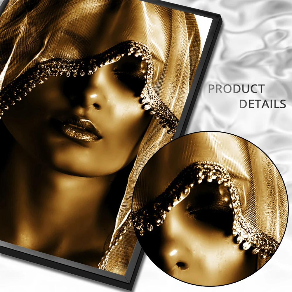 Fashion Modern Woman Indian Canvas Prints Painting Black Girl Makeup Posters and Prints Scandinan Picture for Living Room Decor
Fashion Modern Woman Indian Canvas Prints Painting Black Girl Makeup Posters and Prints Scandinan Picture for Living Room Decor