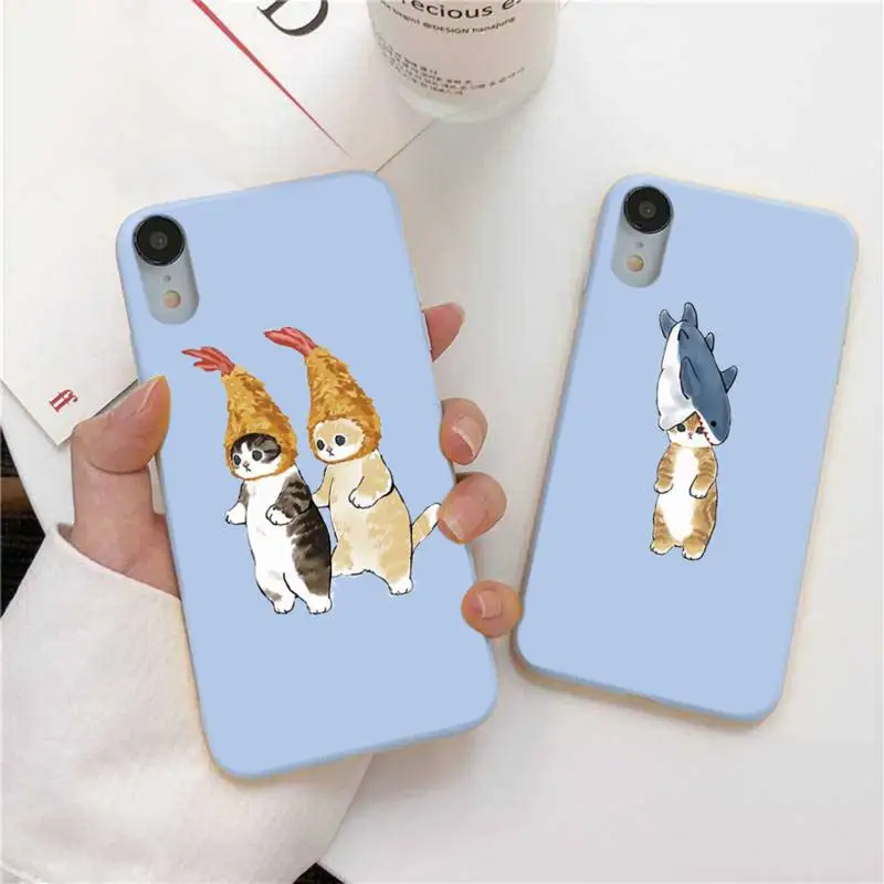 Funny Cute Yellow Cat Phone Case For Iphone 6 6s 7 8 Plus XR X XS XSmax 11 12 Pro Mini Max Candy Blue Silicone Cover
Funny Cute Yellow Cat Phone Case For Iphone 6 6s 7 8 Plus XR X XS XSmax 11 12 Pro Mini Max Candy Blue Silicone Cover