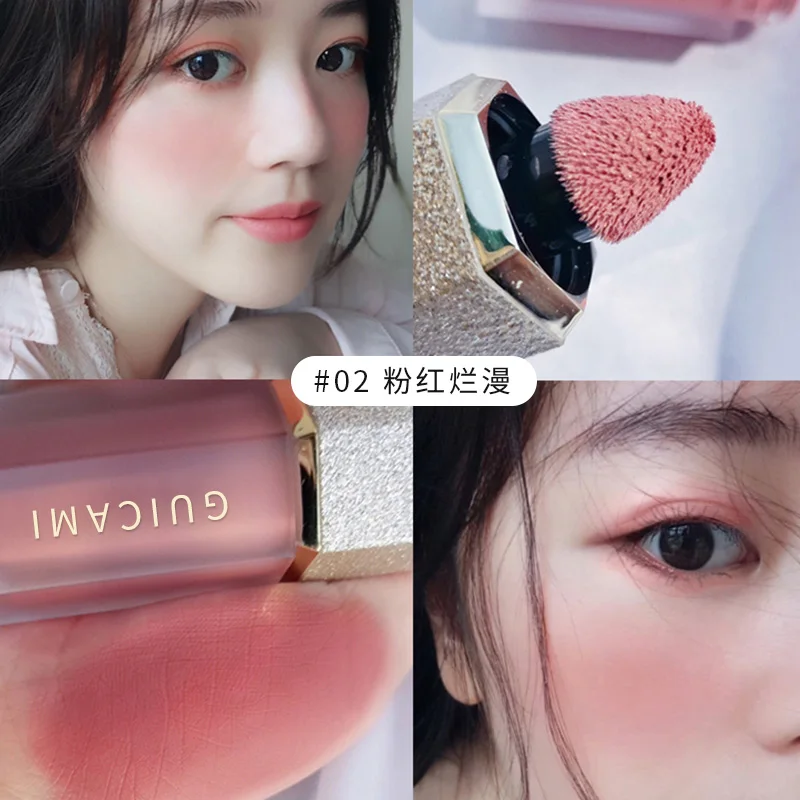 GUICAMI starry blusher tint cream long lasting waterproof natural nude makeup brighten pink liquid face blush cream AC181
GUICAMI starry blusher tint cream long lasting waterproof natural nude makeup brighten pink liquid face blush cream AC181