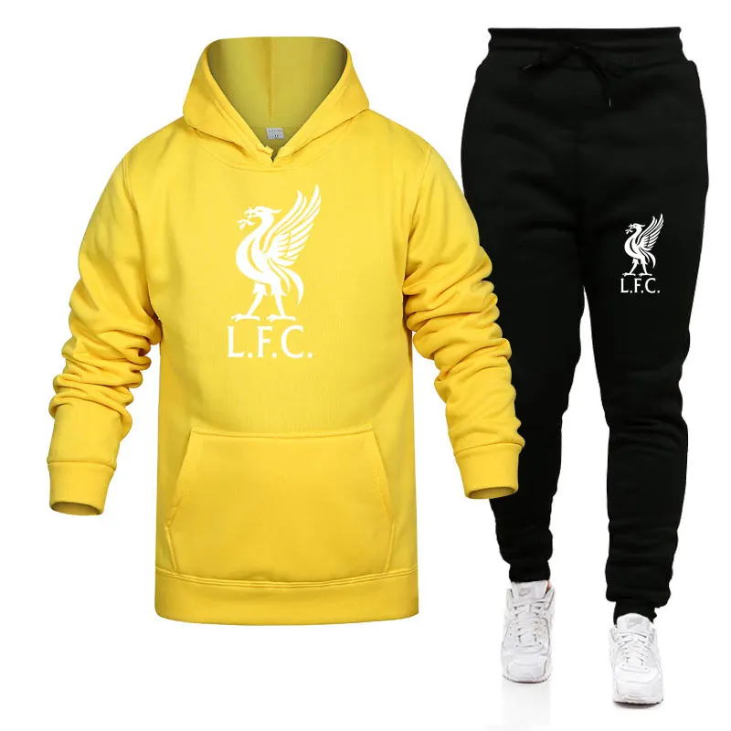 2020 Winter Men's Long-Sleeve Printed Tracksuit Fashion Casual Jogging Hoodie + Casual Pants Two-Piece Set
2020 Winter Men's Long-Sleeve Printed Tracksuit Fashion Casual Jogging Hoodie + Casual Pants Two-Piece Set
