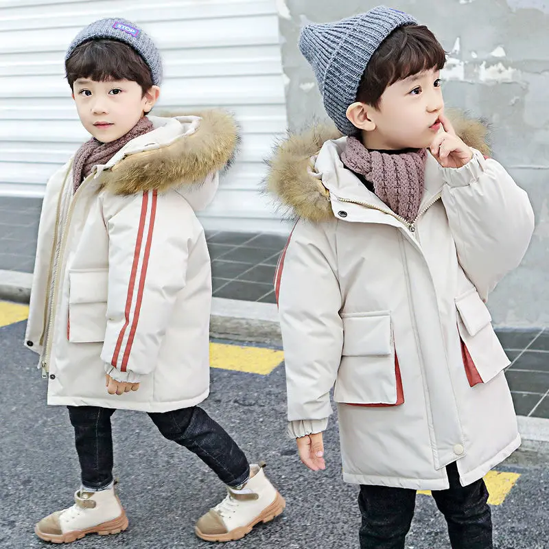 Winter 4-13Years old boys coat Fashion high quality Fur collar hooded cotton thicken warm jacket for children's coat for boys
Winter 4-13Years old boys coat Fashion high quality Fur collar hooded cotton thicken warm jacket for children's coat for boys