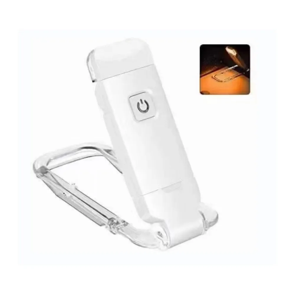 LED USB Rechargeable Reading Light, Amber And Warm White, Book Light Clip On Book, Adjustable Eye Protection Clip Book Light
LED USB Rechargeable Reading Light, Amber And Warm White, Book Light Clip On Book, Adjustable Eye Protection Clip Book Light