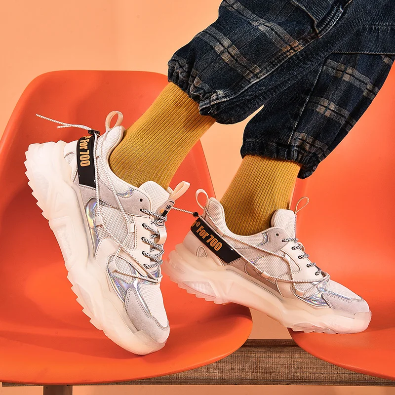 Fashion Design Men Shoes 2020 Winter Men's Chunky Sneakers High Quality Male Sport Shoes Comfortable Man Gym Shoes Casual Shoes
Fashion Design Men Shoes 2020 Winter Men's Chunky Sneakers High Quality Male Sport Shoes Comfortable Man Gym Shoes Casual Shoes