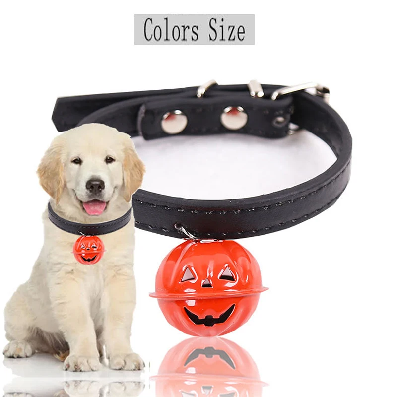 Halloween Pumpkin Dog Collar Jack-Lantern Bell Adjustable Buckle For Small Medium Dogs Cats Collar Pet Accessories Dog Products
Halloween Pumpkin Dog Collar Jack-Lantern Bell Adjustable Buckle For Small Medium Dogs Cats Collar Pet Accessories Dog Products