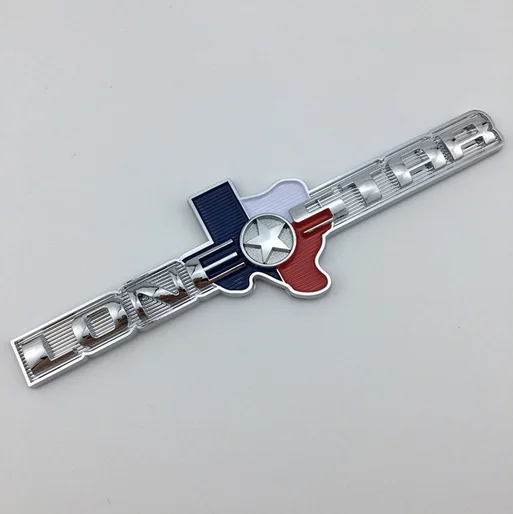 3D Серебряный металлический флаг LONESTAR, автомобильный значок, наклейка, автомобильные аксессуары
3D Серебряный металлический флаг LONESTAR, автомобильный значок, наклейка, автомобильные аксессуары