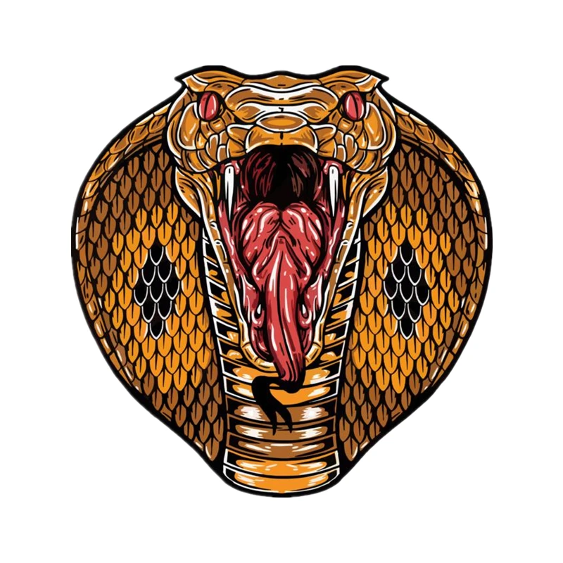 W-0300 Personalized Anime Cobra Shape Animal Car Sticker PVC Auto Window Bumper Quality Waterproof Cover Scratches Quality Decal
W-0300 Personalized Anime Cobra Shape Animal Car Sticker PVC Auto Window Bumper Quality Waterproof Cover Scratches Quality Decal