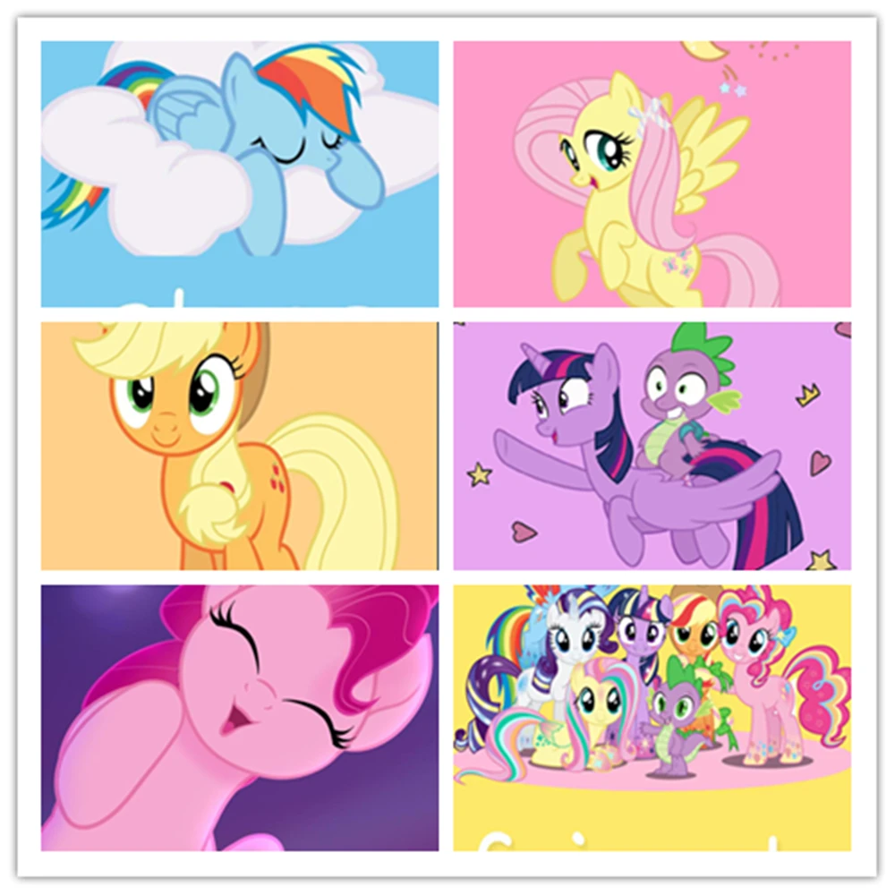 Disney Little Pony Family Image Cartoon Wall Art Canvas Painting Nordic Posters and Prints Wall Pictures for Living Home Decor
Disney Little Pony Family Image Cartoon Wall Art Canvas Painting Nordic Posters and Prints Wall Pictures for Living Home Decor
