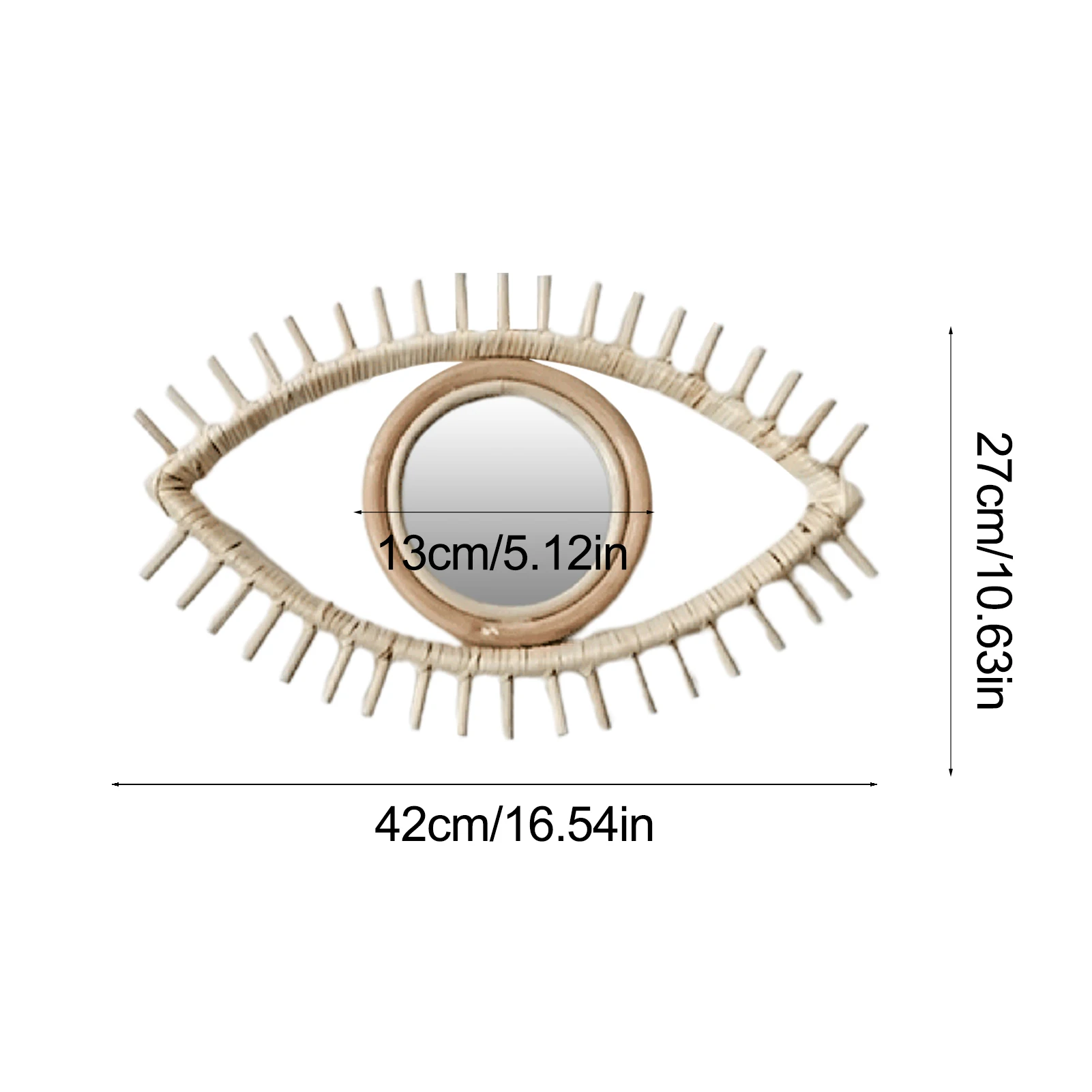 Rattan Makeup Mirror Wall Mirrors For Living Room Bedroom Wall Decor Eye Rattan Makeup Mirror For Home Decor #W0
Rattan Makeup Mirror Wall Mirrors For Living Room Bedroom Wall Decor Eye Rattan Makeup Mirror For Home Decor #W0