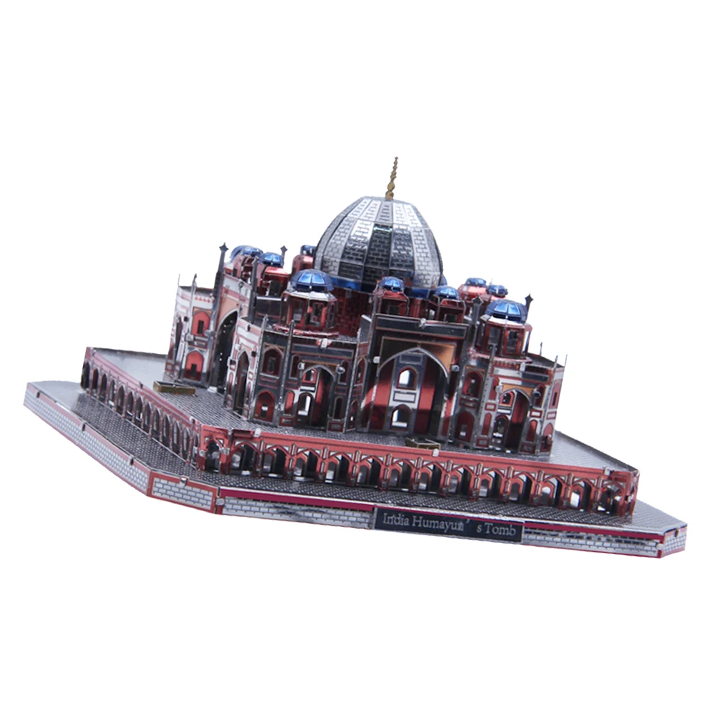 3D Metal Puzzle Toy - India Mughal Humayun Tomb Statue Building Assembly Model Decor Collections Educational
3D Metal Puzzle Toy - India Mughal Humayun Tomb Statue Building Assembly Model Decor Collections Educational