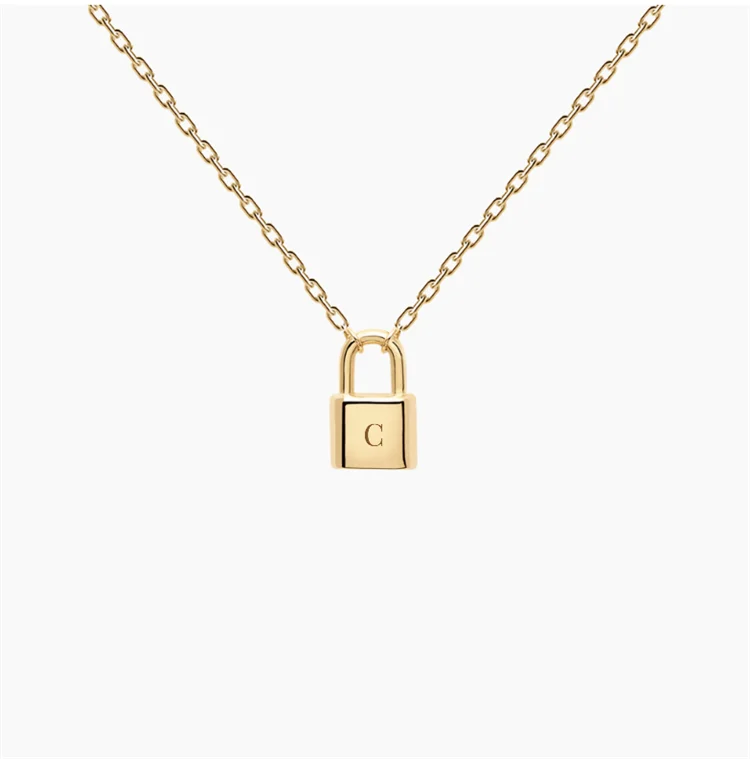 Tiny A-Z Letter Square Lock Pendant Necklace Stainless Steel Chain Padlock For Women Pendant Engrave Jewelry Accessories
Tiny A-Z Letter Square Lock Pendant Necklace Stainless Steel Chain Padlock For Women Pendant Engrave Jewelry Accessories