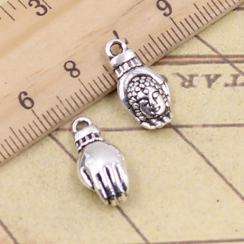 20pcs Charms buddhism buddha palm 18x8mm Antique Bronze Silver Color Pendants Making DIY Handmade Tibetan Finding Jewelry
20pcs Charms buddhism buddha palm 18x8mm Antique Bronze Silver Color Pendants Making DIY Handmade Tibetan Finding Jewelry