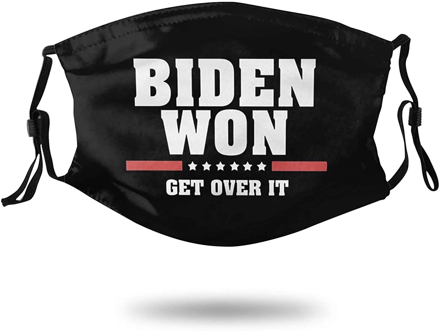Biden Won Get Over It Patriotic Pro Joe Anti Trump Adults Mouth Mask with Washable Reusable Adjustable Face Mask Black
Biden Won Get Over It Patriotic Pro Joe Anti Trump Adults Mouth Mask with Washable Reusable Adjustable Face Mask Black