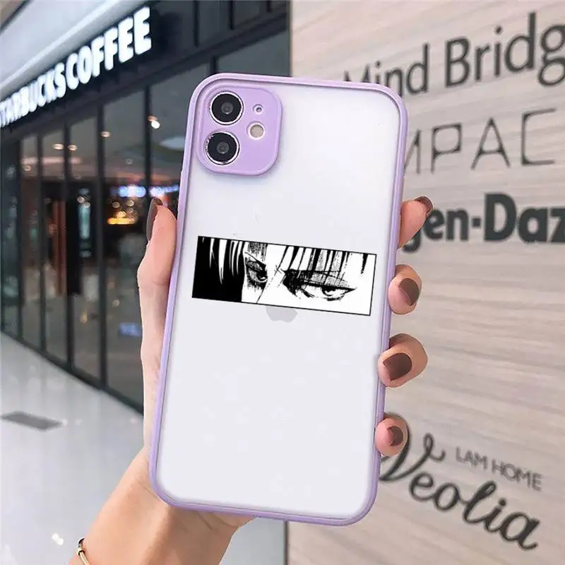 Attack on titan anime Phone Cases Matte transparent For Purple iPhone 12 Mini 11 Pro XR XS Max 7 8 Plus X Back Cover
Attack on titan anime Phone Cases Matte transparent For Purple iPhone 12 Mini 11 Pro XR XS Max 7 8 Plus X Back Cover