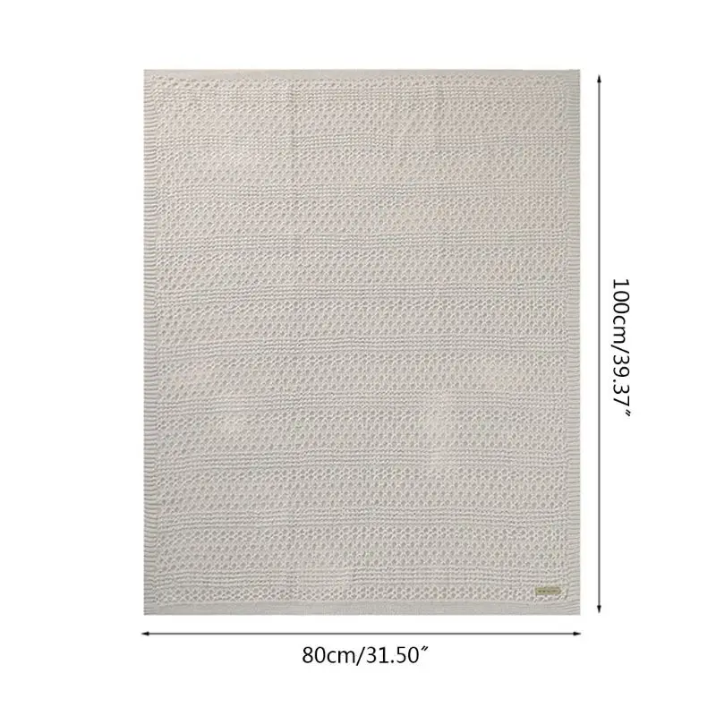 Baby Blanket Knitted Newborn Soft Warm Swaddle Wrap Sleepsacks 100x 80cm Kids Bath Towel Children Outdoor Stroller Accessories
Baby Blanket Knitted Newborn Soft Warm Swaddle Wrap Sleepsacks 100x 80cm Kids Bath Towel Children Outdoor Stroller Accessories
