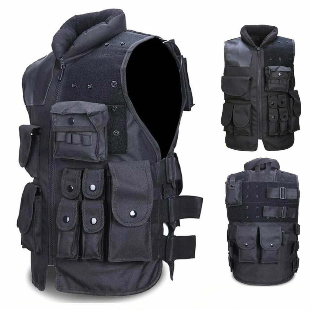 Tactical Molle 11 Accessory Pack Airsoft Paintball Hunting Vest Combat Military Modular Security Men's Field Jacket Adult Kids
Tactical Molle 11 Accessory Pack Airsoft Paintball Hunting Vest Combat Military Modular Security Men's Field Jacket Adult Kids