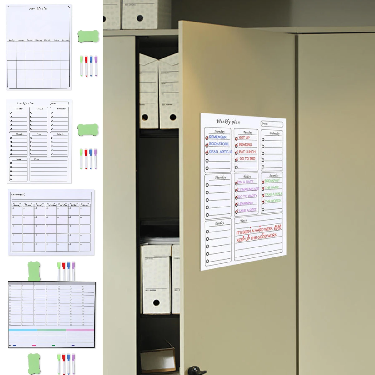 1Pc Magnetic Whiteboard Refrigerator Sticker White Board Marker Eraser Writing Record Message Board Remind Memo Pad
1Pc Magnetic Whiteboard Refrigerator Sticker White Board Marker Eraser Writing Record Message Board Remind Memo Pad