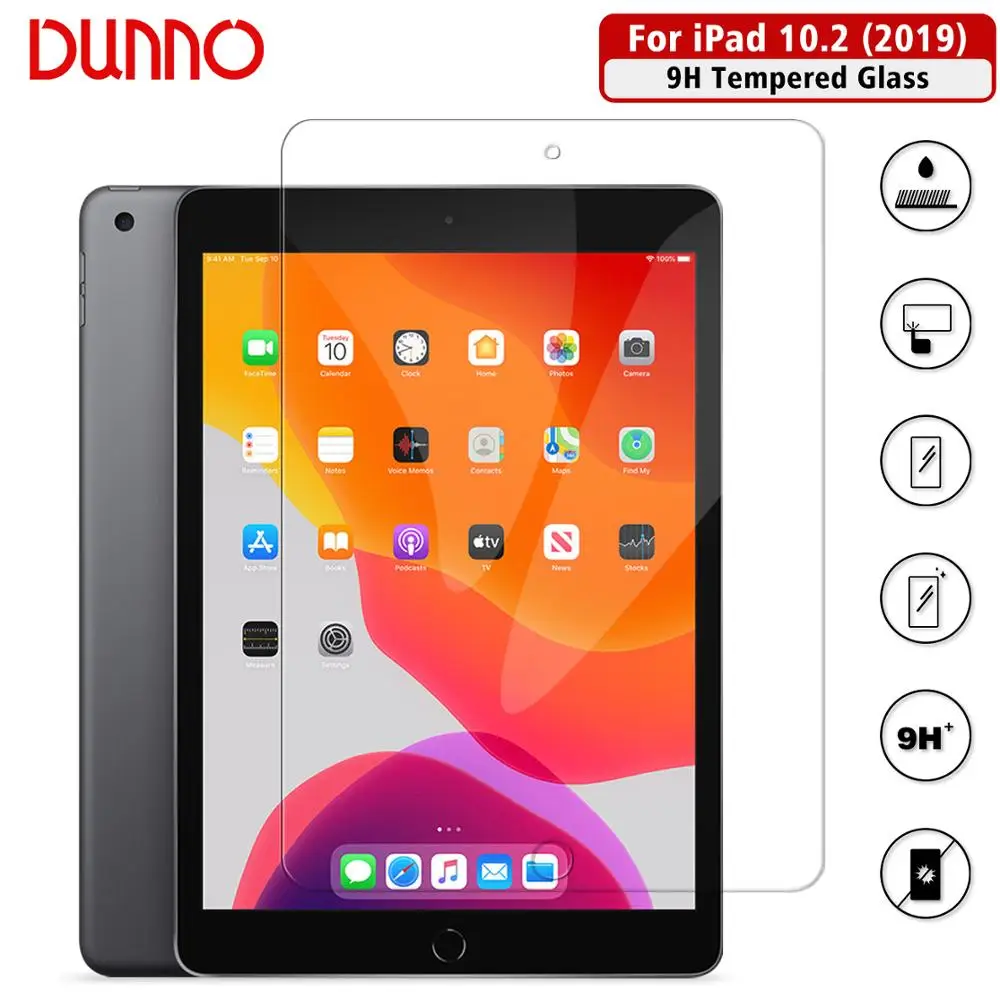 Защитная пленка из закаленного стекла для 2019 iPad 10 2 экрана Apple 7 го поколения