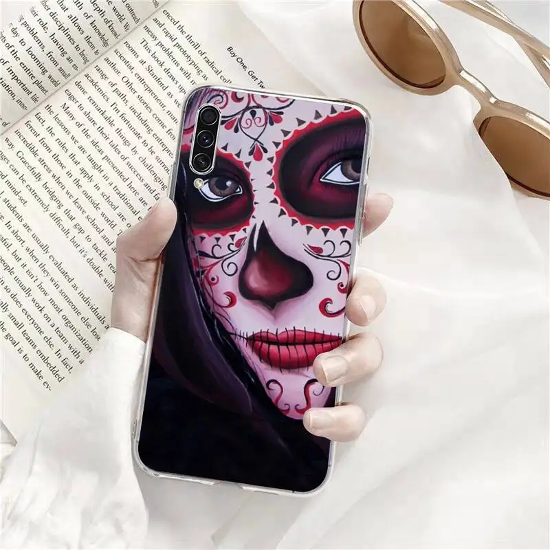 Skull tattoo art girl horror Phone Case Transparent for Samsung A71 S9 10 20 HUAWEI p30 40 honor 10i 8x xiaomi note 8 Pro 10t 11
Skull tattoo art girl horror Phone Case Transparent for Samsung A71 S9 10 20 HUAWEI p30 40 honor 10i 8x xiaomi note 8 Pro 10t 11