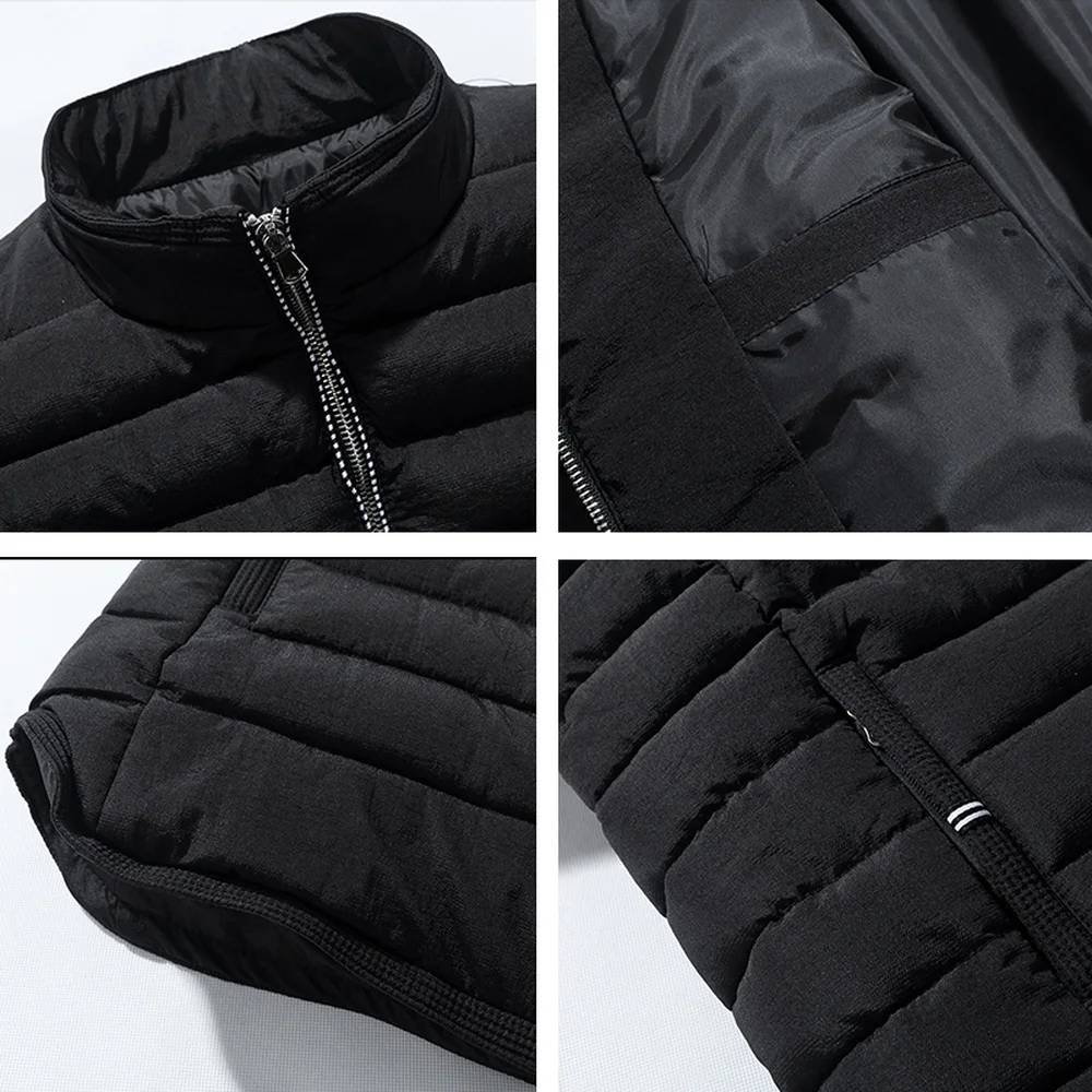 Winter Jacket Men Warm Cotton Padded Parkas Solid Stand Collar Thick Outwear Casual Male Coats Plus Size 4XL-9XL Clothes for Men
Winter Jacket Men Warm Cotton Padded Parkas Solid Stand Collar Thick Outwear Casual Male Coats Plus Size 4XL-9XL Clothes for Men