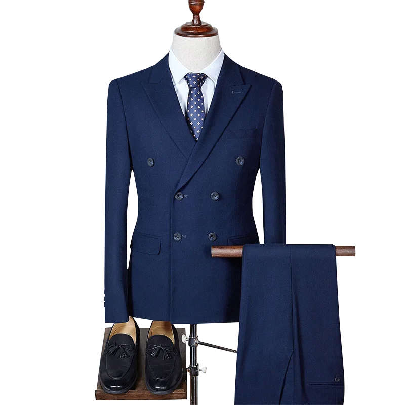 (Blazer + pants + vest) luxury men's double-breasted suit fashion boutique bridegroom wedding dress men tuxedobanquet club dress
(Blazer + pants + vest) luxury men's double-breasted suit fashion boutique bridegroom wedding dress men tuxedobanquet club dress