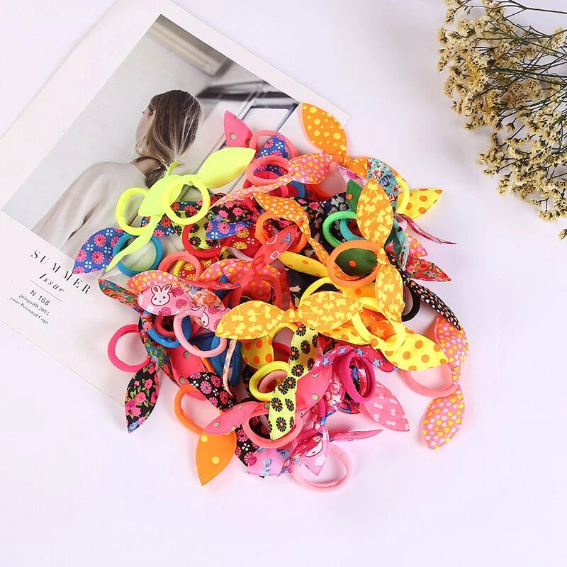 48Pcs small Rabbit ear Hair bands Girls Cute Rubber band Elastic band Baby Headwear Korean Children Hair Accessories Ornaments
48Pcs small Rabbit ear Hair bands Girls Cute Rubber band Elastic band Baby Headwear Korean Children Hair Accessories Ornaments