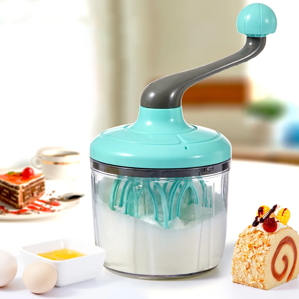 Semi-automatic Mixer Non-stick Egg Tools Silicone Whisk Cake Beater Manual Self Turning plastic Egg Cream Stirring Kitchen Tool 
Semi-automatic Mixer Non-stick Egg Tools Silicone Whisk Cake Beater Manual Self Turning plastic Egg Cream Stirring Kitchen Tool
