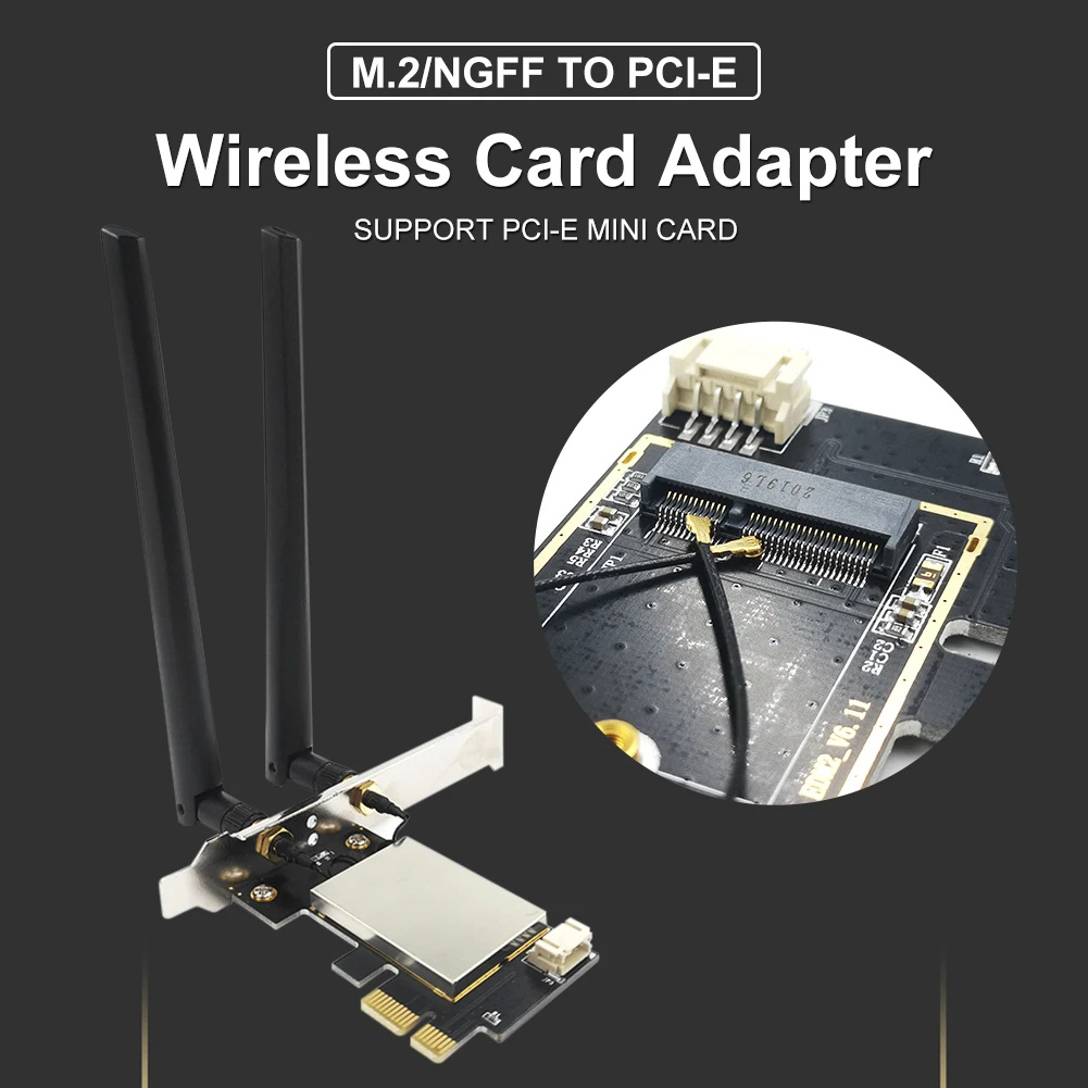Беспроводная Bluetooth карта-адаптер для ноутбука NGFF-Ekey PCIE Wi-Fi WLAN | Компьютеры и офис