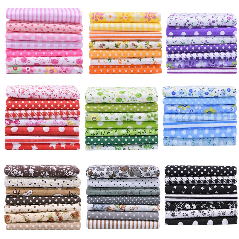 7pcs 25x25cm 50x50cm Cotton Fabric Floral Cloth Sewing Quilting Fabric for DIY Patchwork Handmade Accessories Needlework Supplie
7pcs 25x25cm 50x50cm Cotton Fabric Floral Cloth Sewing Quilting Fabric for DIY Patchwork Handmade Accessories Needlework Supplie