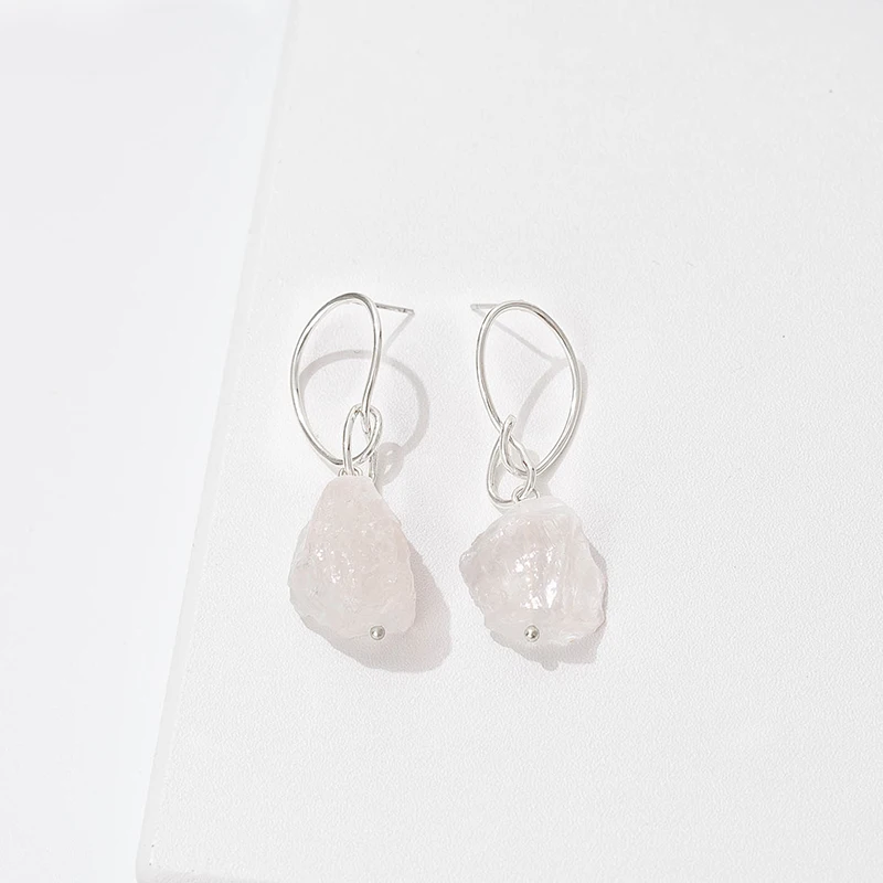 Jaeeyin 2021 New Arrivals Classic Fashion Jewelry Irregular Raw Natural Stone Hand Made Wire Twist Drop Gold Color Gift For Lady
Jaeeyin 2021 New Arrivals Classic Fashion Jewelry Irregular Raw Natural Stone Hand Made Wire Twist Drop Gold Color Gift For Lady