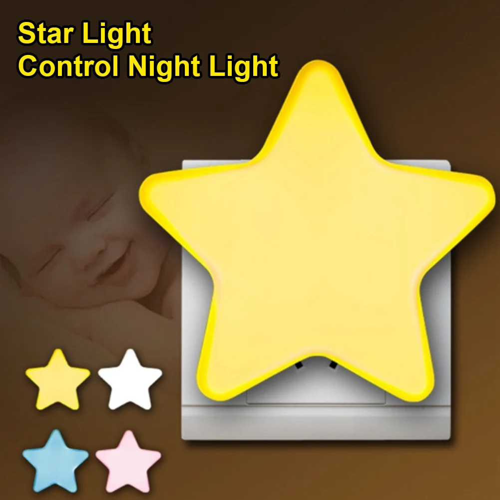 Star Night Lamp LED Plug-in Nightlight with Light Sensor Decor for Bedroom Bathroom Kitchen Hallway Stairs Nursery Room
Star Night Lamp LED Plug-in Nightlight with Light Sensor Decor for Bedroom Bathroom Kitchen Hallway Stairs Nursery Room