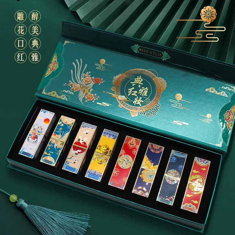8Pcs Carved Lipstick Set Box Full Gift Box Velvet Elegant Moisturizing Creamy Lip Glaze Non-stick Cup Lip Gloss Makeup
8Pcs Carved Lipstick Set Box Full Gift Box Velvet Elegant Moisturizing Creamy Lip Glaze Non-stick Cup Lip Gloss Makeup