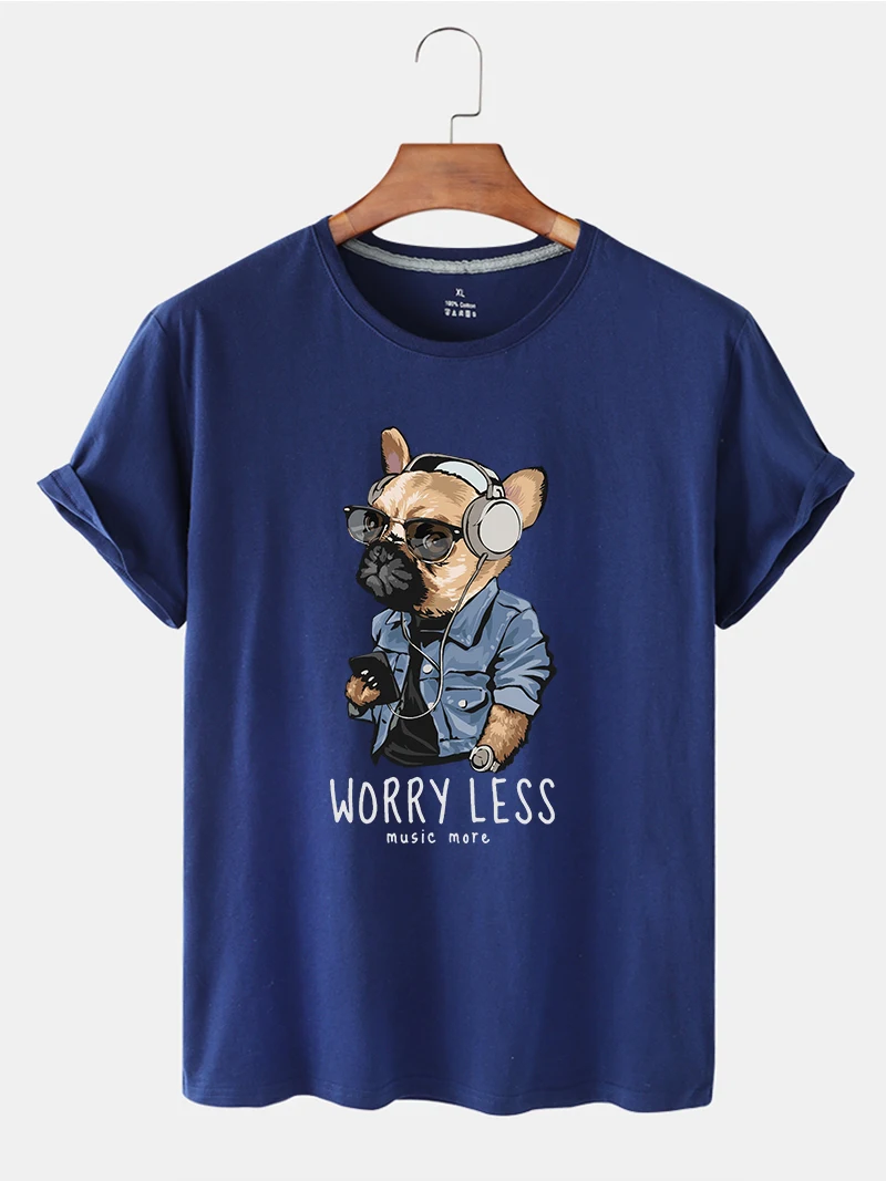 DX100599 Spring Summer New Slim Creative Cartoon Dog Listening to Music Pattern Printing Casual Lady's Short Sleeve T-shirt
DX100599 Spring Summer New Slim Creative Cartoon Dog Listening to Music Pattern Printing Casual Lady's Short Sleeve T-shirt