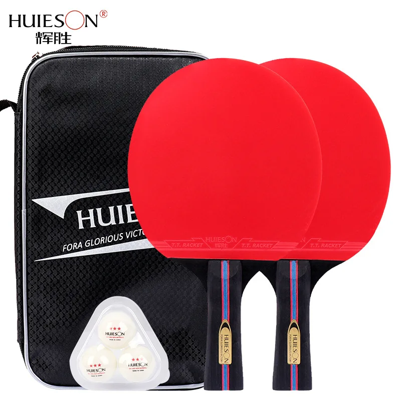 Table Tennis Rackets 7 Wood Paddle Sticky Rubber Ping Pong Racket Loop Attack Bat With Good Control Spin
Table Tennis Rackets 7 Wood Paddle Sticky Rubber Ping Pong Racket Loop Attack Bat With Good Control Spin