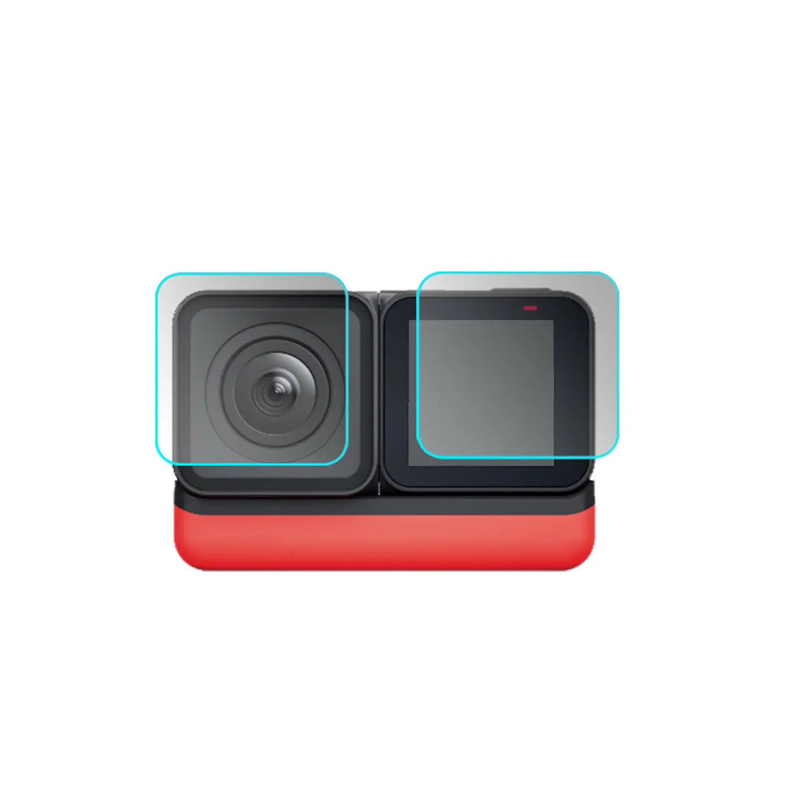 Новинка набор из закаленной пленки для экшн-камеры Insta360 ONE R HD защитная пленка