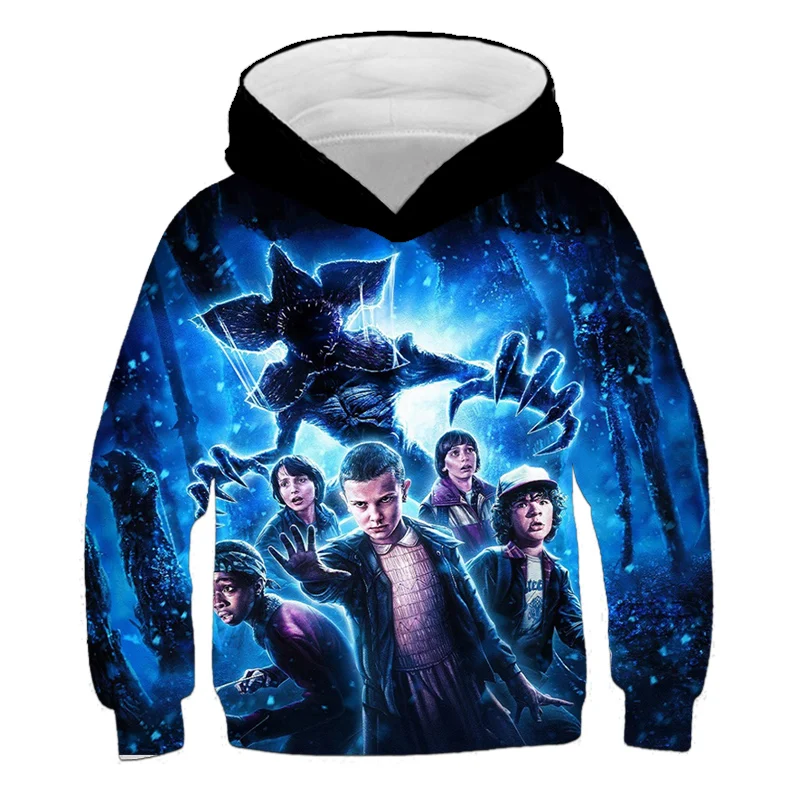 Autumn Boys Hoodie Stranger Things Clothes Children Sweatshirt Girl Tops Casual Streetwear Hooded Pullovers All sizes From 4 Yrs
Autumn Boys Hoodie Stranger Things Clothes Children Sweatshirt Girl Tops Casual Streetwear Hooded Pullovers All sizes From 4 Yrs