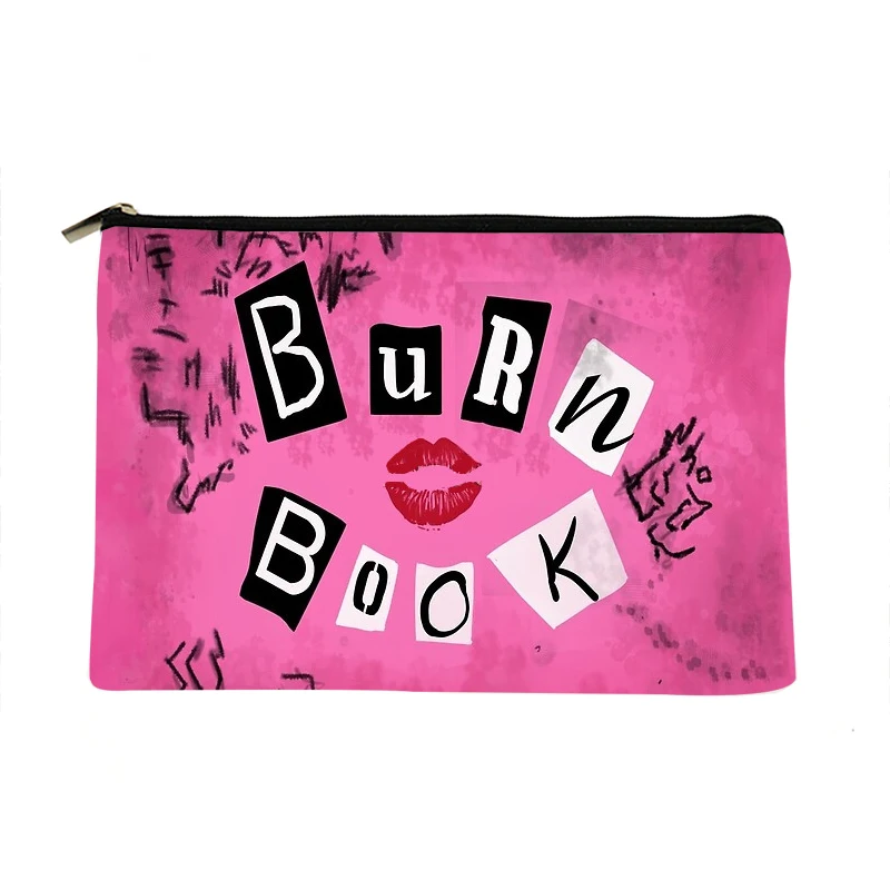 Women the burn Book Printed Make up bag Fashion Women Cosmetics Organizer Bag for Travel Colorful Storage Bag for Lady Bag
Women the burn Book Printed Make up bag Fashion Women Cosmetics Organizer Bag for Travel Colorful Storage Bag for Lady Bag