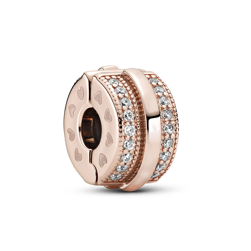 Autumn Rose Clip Charm Beads 925 Sterling Silver Sparkling Pave Lines Logo Charms Fit Original Bracelet DIY for Women Jewelry
Autumn Rose Clip Charm Beads 925 Sterling Silver Sparkling Pave Lines Logo Charms Fit Original Bracelet DIY for Women Jewelry