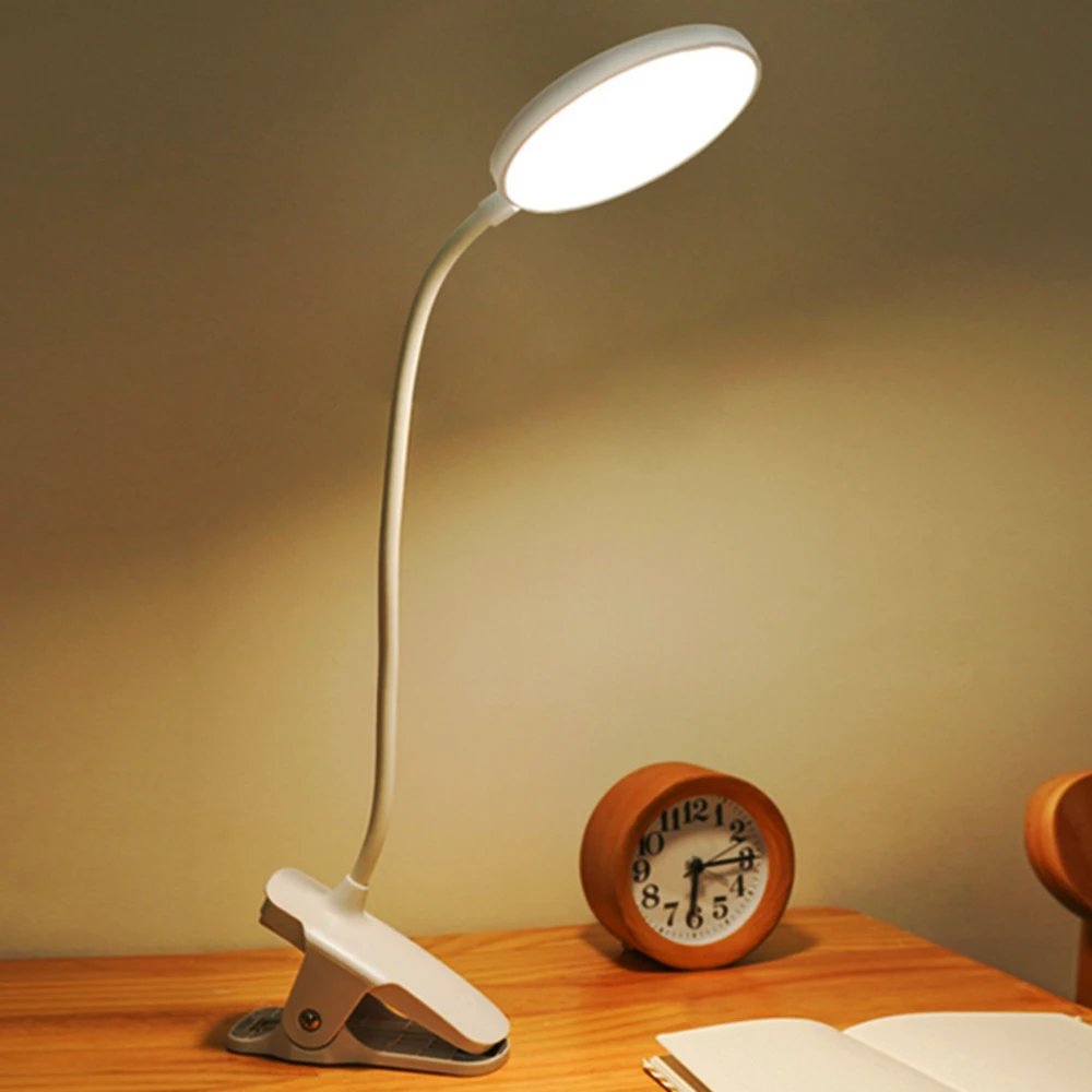 LED Task Lamp Clip USB Powered With Rechargeable Flexible Light Color Changeable Dimmable Flicker Free Desk Lamp 
LED Task Lamp Clip USB Powered With Rechargeable Flexible Light Color Changeable Dimmable Flicker Free Desk Lamp