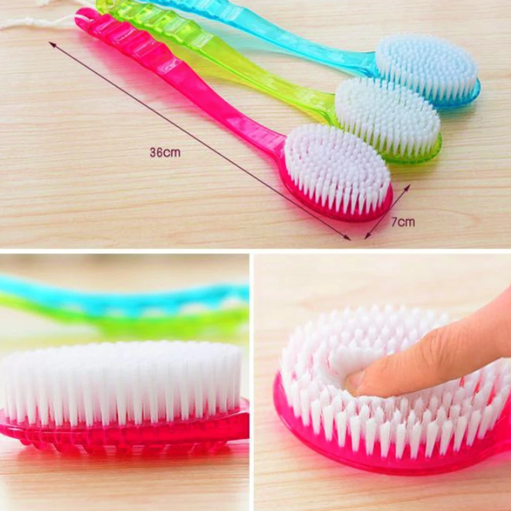 Bath Body Brush Double Sided Back Cleaning Scrubber Massager With Long Handle Soft Bristles Cleaning Brush For Bath Accessories
Bath Body Brush Double Sided Back Cleaning Scrubber Massager With Long Handle Soft Bristles Cleaning Brush For Bath Accessories