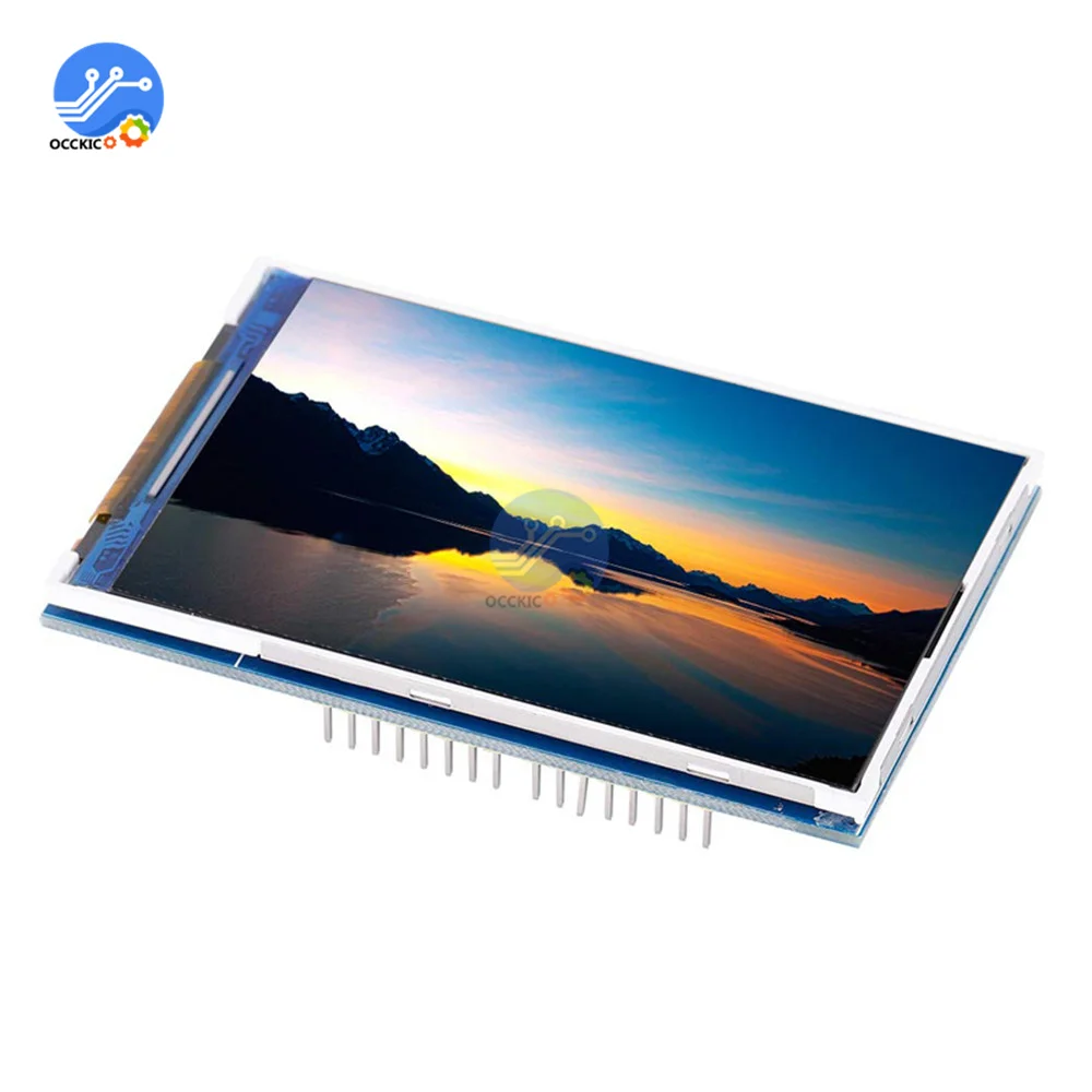 ЖК-дисплей 3,5 дюйма 480x320 TFT, HD модуль цветного экрана LI9486, контроллер для платы Arduino MEGA2560 без сенсорной панели
ЖК-дисплей 3,5 дюйма 480x320 TFT, HD модуль цветного экрана LI9486, контроллер для платы Arduino MEGA2560 без сенсорной панели