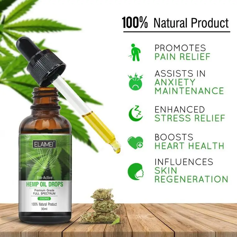 1Pcs Organic HEMP Oil Essential Oil Sleep Aid Anti Stress Hemp Extract Drops Relieve Stress cbd Oil Body Skin Care Help Sleep 
1Pcs Organic HEMP Oil Essential Oil Sleep Aid Anti Stress Hemp Extract Drops Relieve Stress cbd Oil Body Skin Care Help Sleep