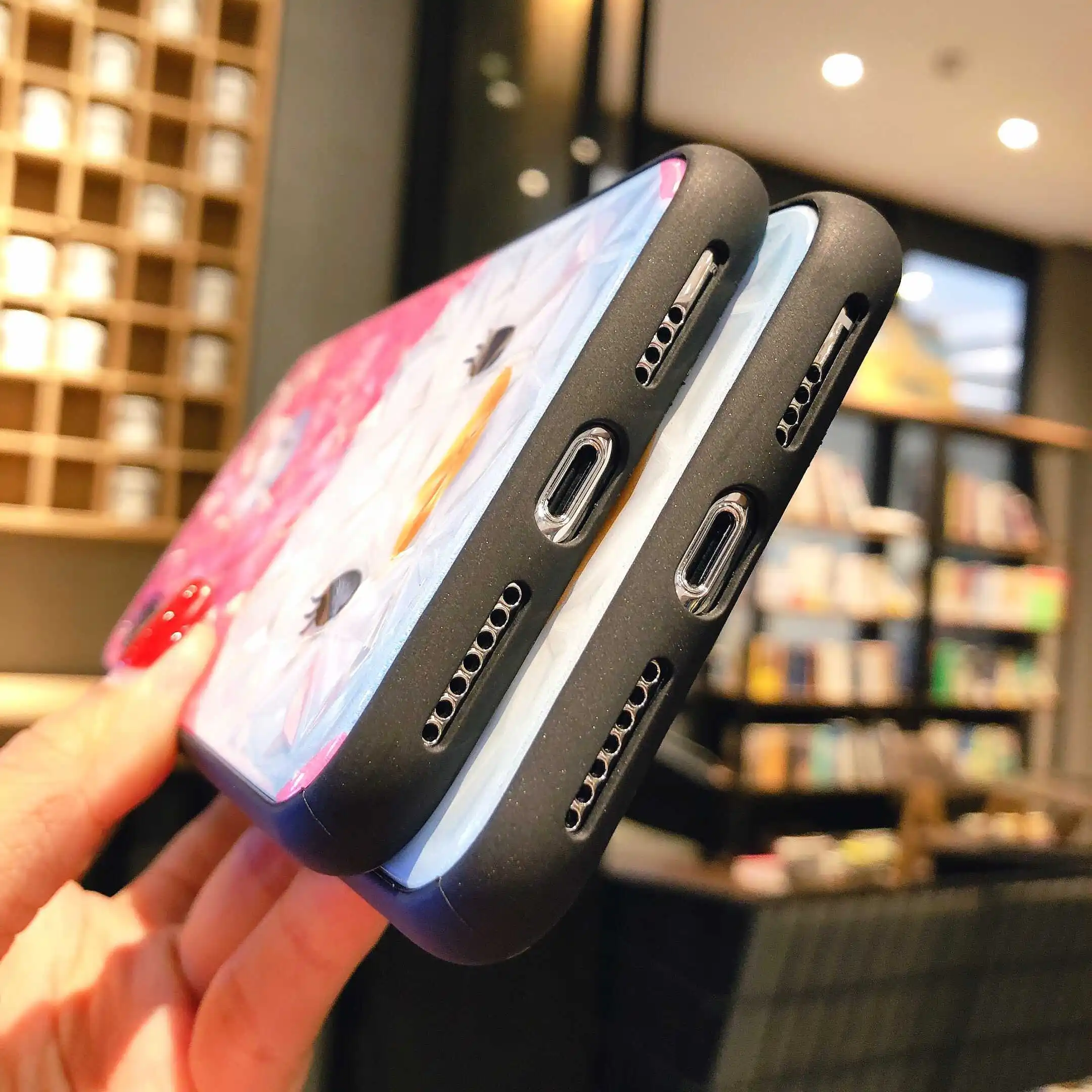 Чехлы для OPPO R15x K1 RX17 Neo ax7 F9 pro A1 Cute A5S F11 A3 кожаный чехол с мультяшным алмазным