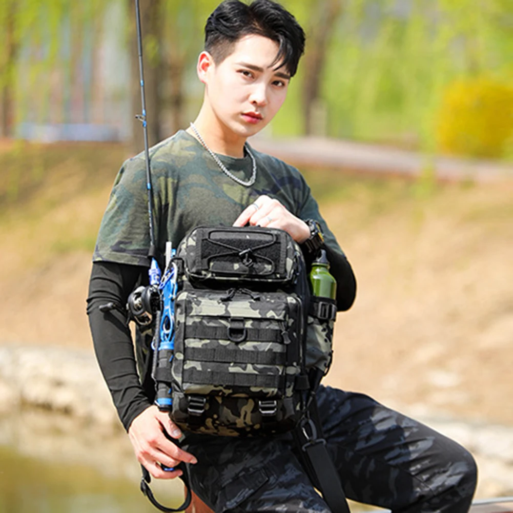 Fishing Lure Rod Box Bag Fishing Gear tackle Bags Climbing Backpack Military Tactical Men Bags Hiking Shoulder Bag
Fishing Lure Rod Box Bag Fishing Gear tackle Bags Climbing Backpack Military Tactical Men Bags Hiking Shoulder Bag