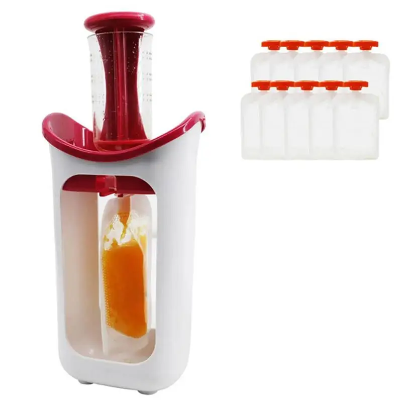 Baby Food Maker Squeeze Food Station Food Dispenser Bags Food Maker Fruit Container Storage Baby Feeding Maker
Baby Food Maker Squeeze Food Station Food Dispenser Bags Food Maker Fruit Container Storage Baby Feeding Maker