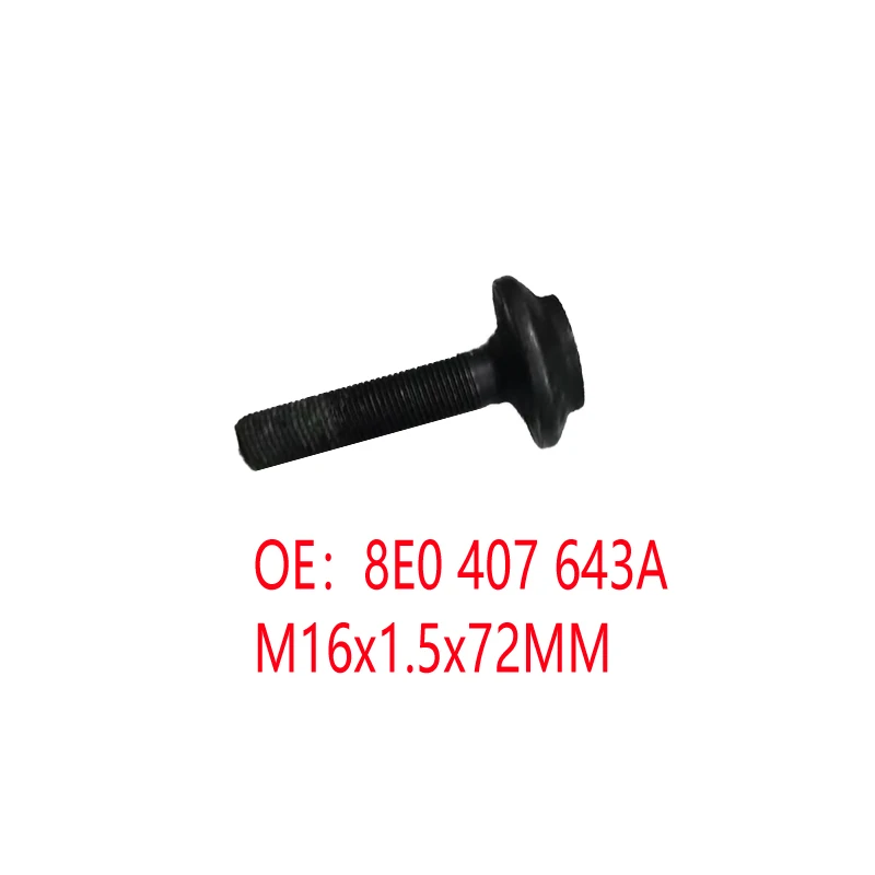 M16x1.5x72MM FOR Volkswagen VW Audi A4 A6 Q5 Axle Bolt 8E0-407-643-A WHEEL HUB CENTER BOLT Outer Dragon Ball Screw 8E0 407 643A
M16x1.5x72MM FOR Volkswagen VW Audi A4 A6 Q5 Axle Bolt 8E0-407-643-A WHEEL HUB CENTER BOLT Outer Dragon Ball Screw 8E0 407 643A