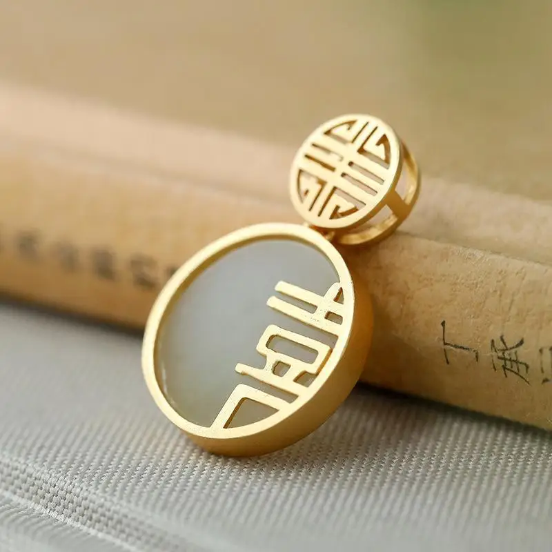 Кольцо из натурального белого нефрита с двойным счастьем, набор ювелирных изделий в китайском ретро стиле, маленькие и искусственные женск...
Кольцо из натурального белого нефрита с двойным счастьем, набор ювелирных изделий в китайском ретро стиле, маленькие и искусственные женск...