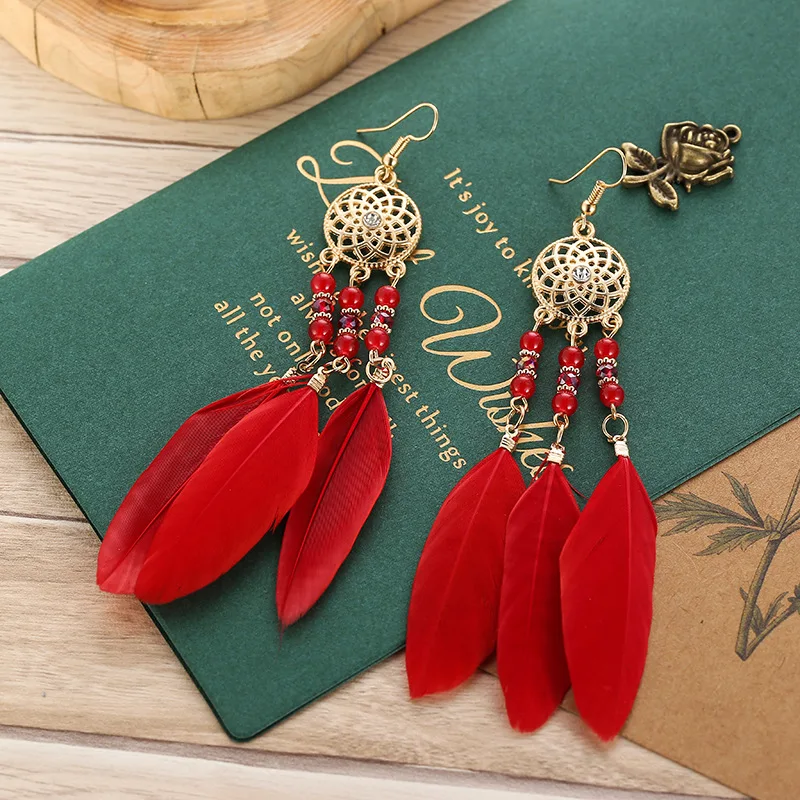 Fall Earrings Fashion Jewelry 2021 Fall Winter Rice Beads Fringed Earrings Women Long Dream Catcher Feather Earrings Bohemia
Fall Earrings Fashion Jewelry 2021 Fall Winter Rice Beads Fringed Earrings Women Long Dream Catcher Feather Earrings Bohemia
