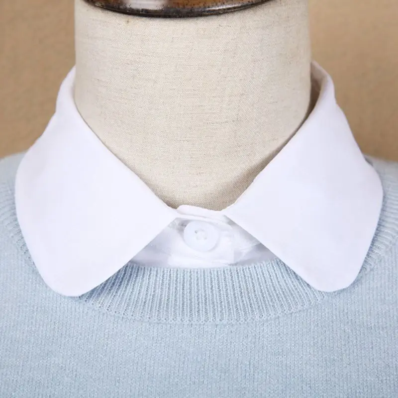 Women Adult Detachable Adjust Lapel Shirt Fake Collar Fashion Solid Color False Blouse Neckwear Clothing Accessories 77HE
Women Adult Detachable Adjust Lapel Shirt Fake Collar Fashion Solid Color False Blouse Neckwear Clothing Accessories 77HE