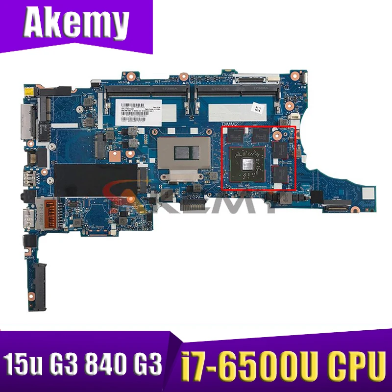 918335-001 918335-601 For HP ZBook 15u G3 840 G3 Laptop Motherboard w/ i7-6500U 216-0868010 6050A2892401-MB-A01 System board
918335-001 918335-601 For HP ZBook 15u G3 840 G3 Laptop Motherboard w/ i7-6500U 216-0868010 6050A2892401-MB-A01 System board